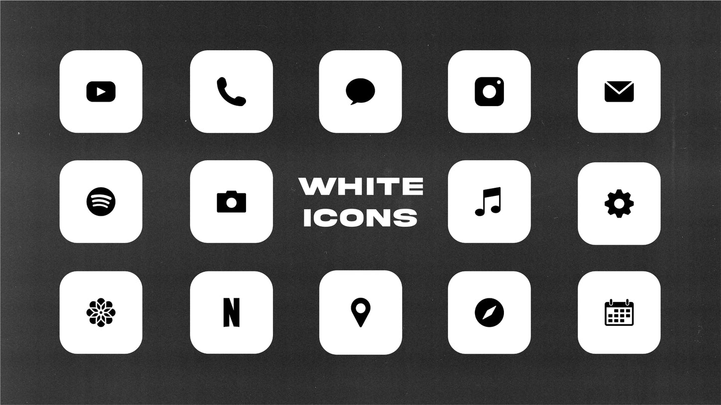 White Icons Pack